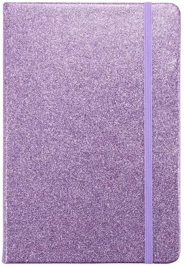 A5 Glitter Notebook (Purple)