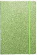 A5 Glitter Notebook (Green)