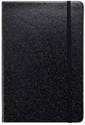 A5 Glitter Notebook (Black)