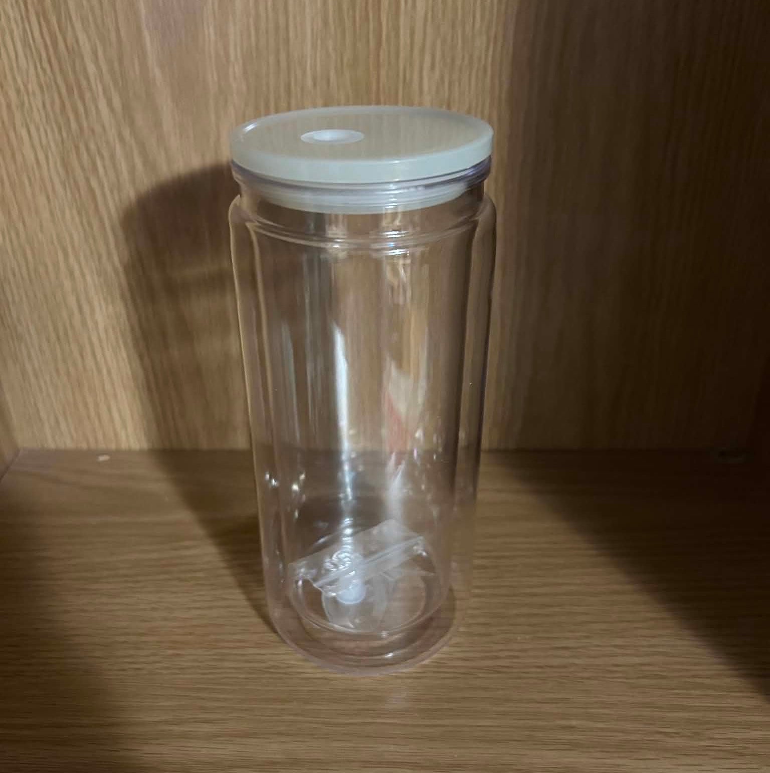 20oz Snow Globe Cup (Cream)