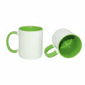 Personalized Sublimation 11oz Mug (Light Green)