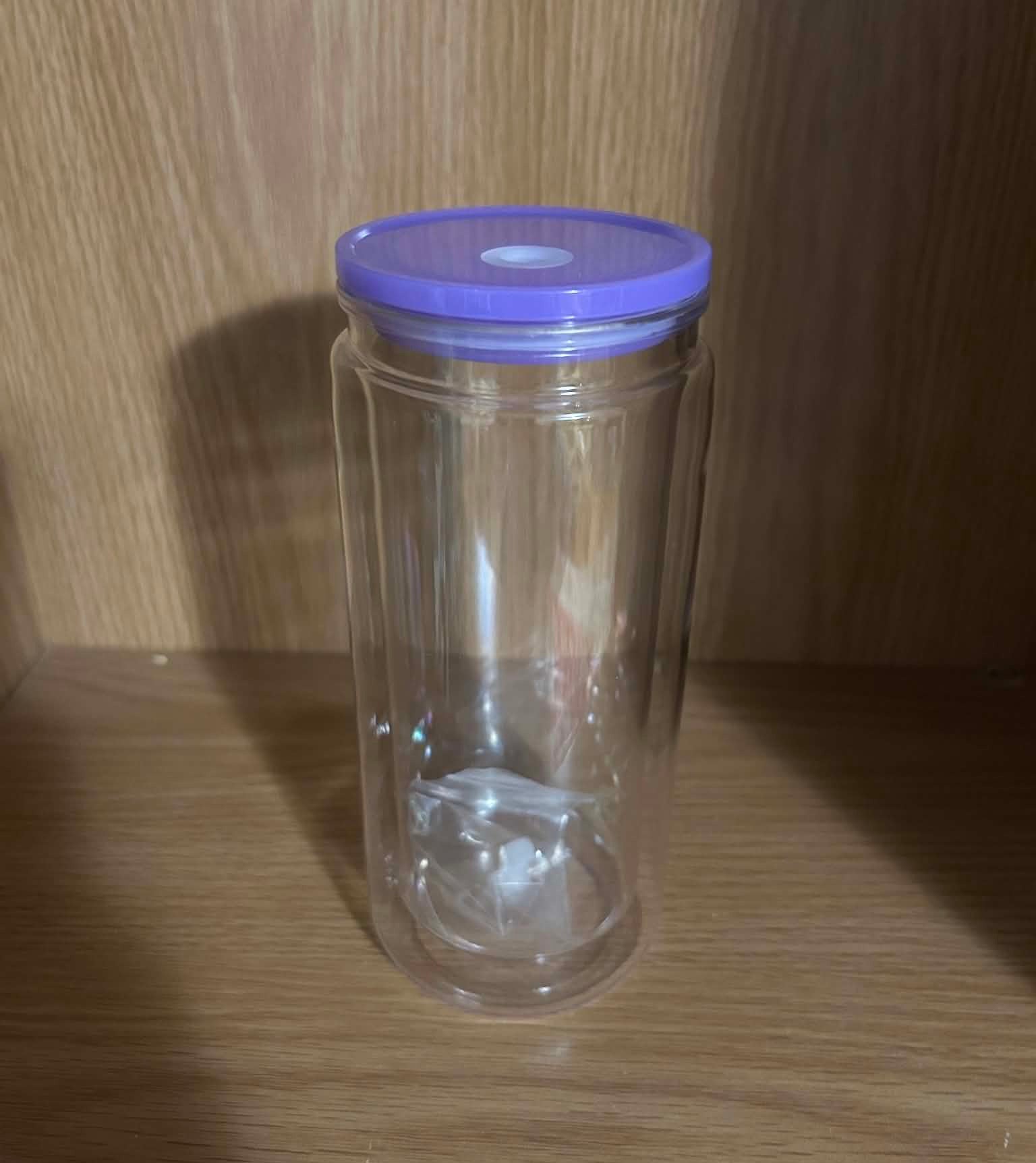 20oz Snow Globe Cup (Purple)