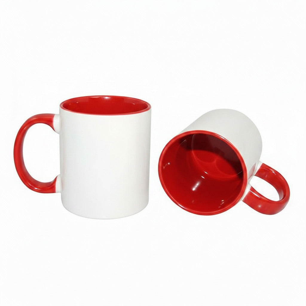 Personalized Sublimation 11oz Mug (Red)