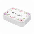 Sublimation Bento Snack/Lunch Box (White)