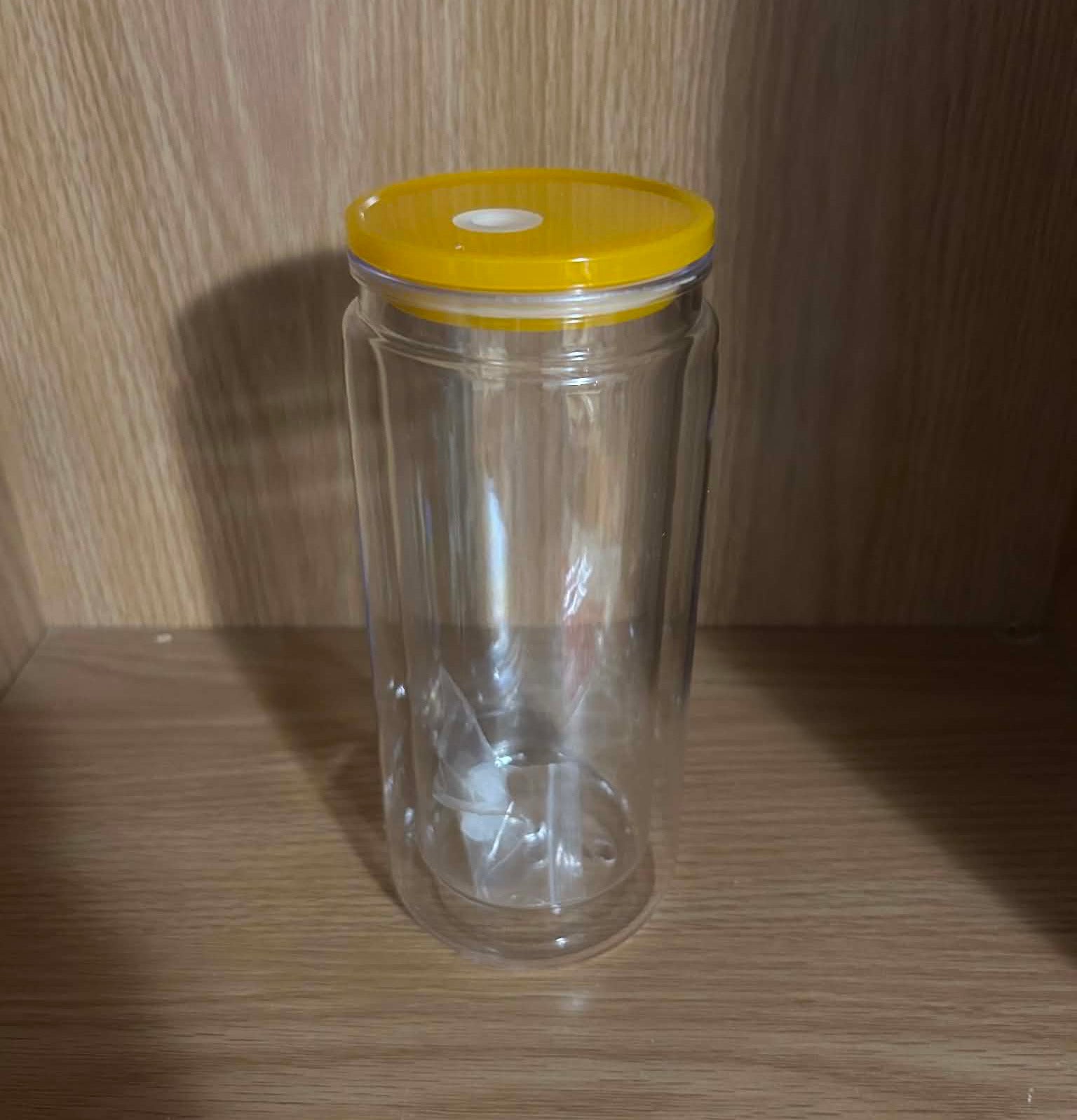 20oz Snow Globe Cup (Yellow)