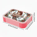Sublimation Bento Snack/Lunch Box (Pink)